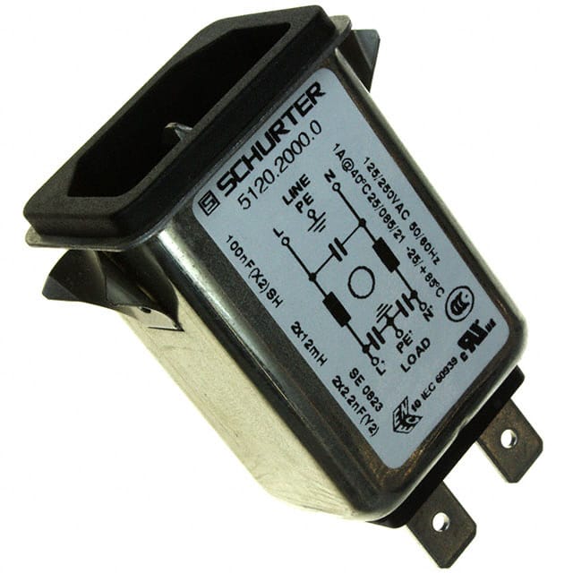 5120.2000.0 SCHURTER Inc.  Moduli di ingresso alimentazione (PEM)